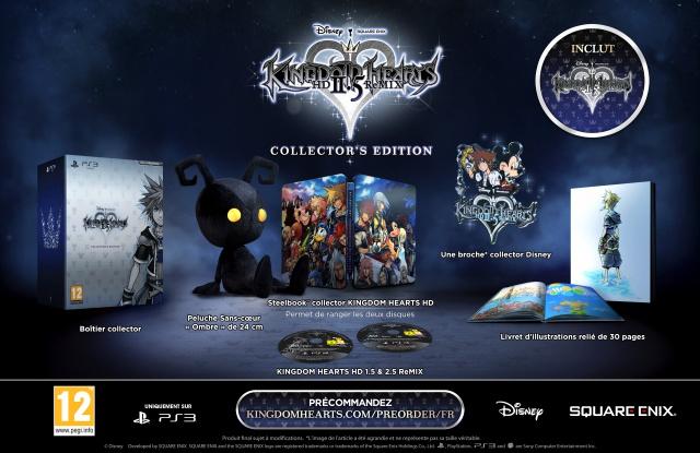 Kingdom Hearts HD 2.5 ReMIX : contenu de la Limited Edition