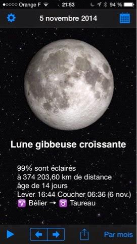 Voir ma lune