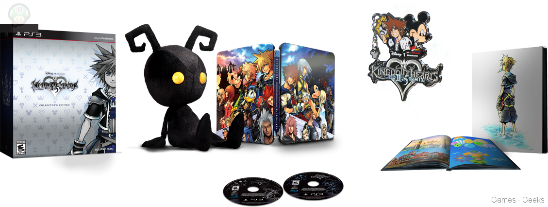 ce shot us Kingdom Hearts HD 2.5 ReMIX présente son collector  square enix kingdom hearts collector 