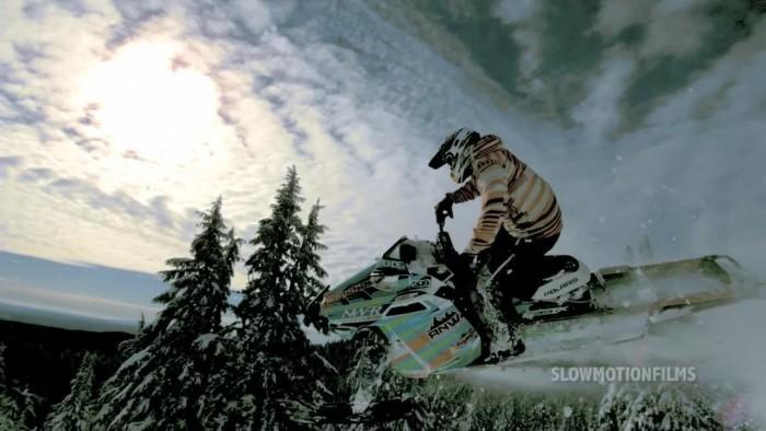 Snowmobiling in Super Slow Motion by SlowMotion Films