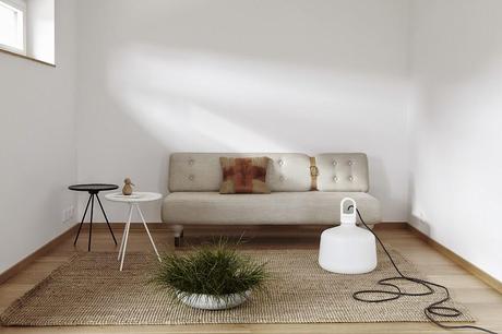 Suède / Une maison lumineuse aux nombreuses touches de vert  /