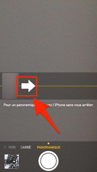 iphone photo mode panoramique 4 iPhone iPad photo : comment modifier la direction du mode panoramique