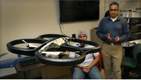 Un drone contrôlé par le cerveau mind