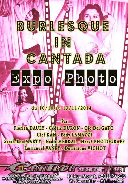 exposition burlesque in Cantada