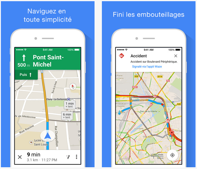 Google maps 4.0 iphone