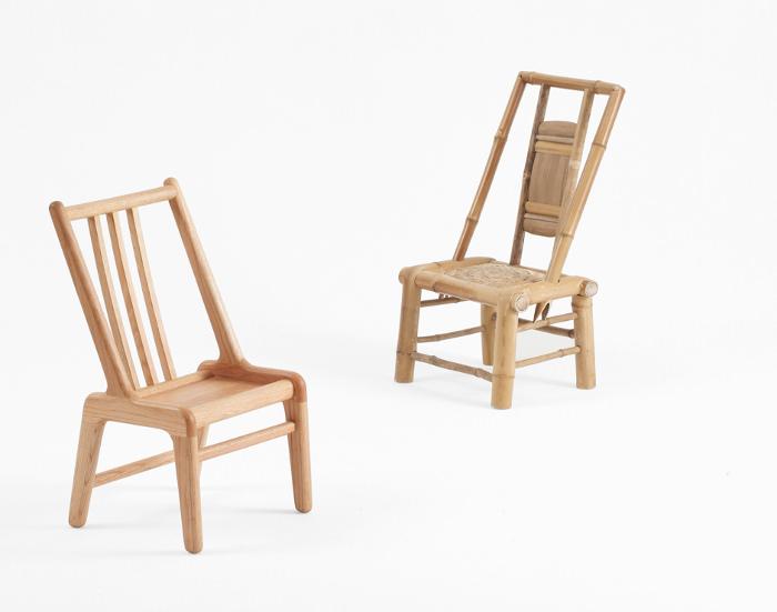 Wooden Bamboo Chair la tradition chinoise par le studio MZGF