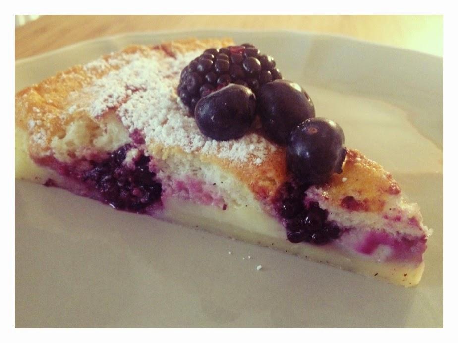 [Recette] Gâteau magique aux fruits noirs