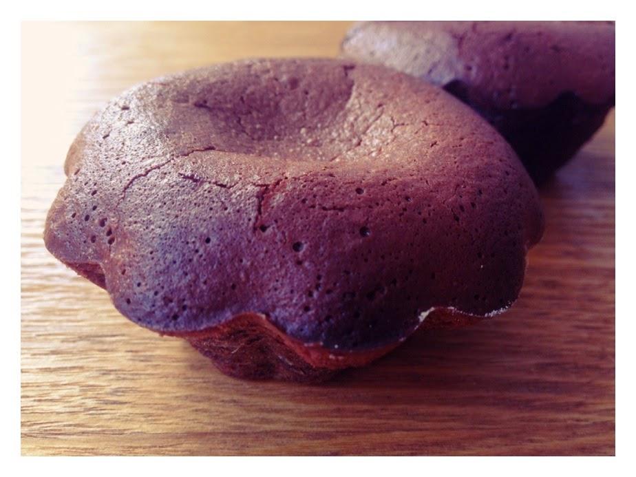 [Recette] Moelleux au chocolat, cœur coulant framboise