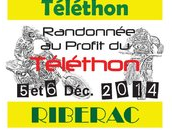 Rando moto Téléthon Ribériac (24) décembre 2014