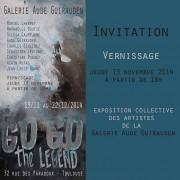 Exposition collective « Go Go the Legend »  Galerie Aude Guirauden |  Toulouse