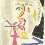 Pablo Picasso, Fumeur à la cigarette verte, 1970 Eau-forte, pointe sèche, grattoir, aquatinte BnF, dépt. des Estampes et de la photographie © Succession Picasso 2014