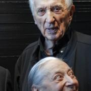 Pierre et Colette Soulages lors du vernissage d'ouverture du musée. (C) Philippe Cadu