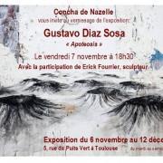 Exposition Gustavo Diaz Sosa & Erick Fourrier à la galerie Concha de Nazelle
