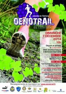 Et les 2 gagnants des derniers dossards de l’annee pour l’OENOTRAIL 2014! affichediffusion_oenotrail_2014