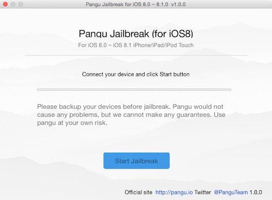 PanGU iOS 8 OS X