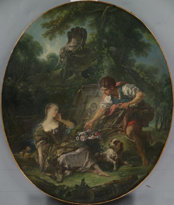 Boucher Le panier mysterieux 1748