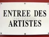 Entrée artistes