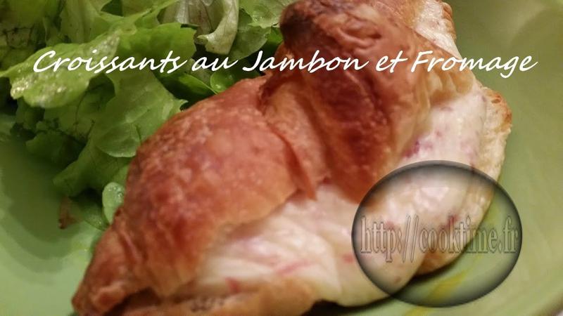 Croissants au jambon et fromage thermomix