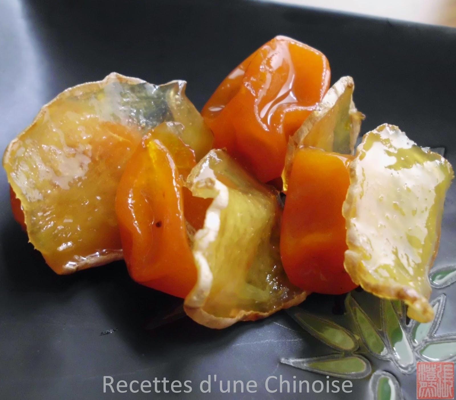 Gingembre confit au kumquat