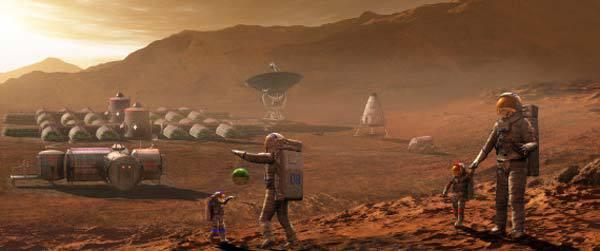 colonie mars [Inspiration] 17 ans à protéger une colonie martienne secrète