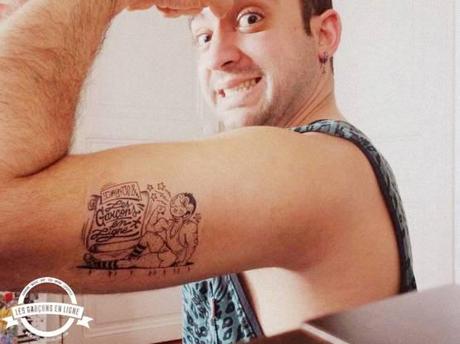 Tatouage Temporaire x Les Garçons en Ligne
