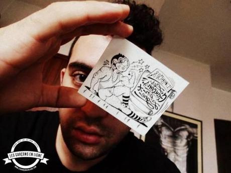 Tatouage Temporaire x Les Garçons en Ligne