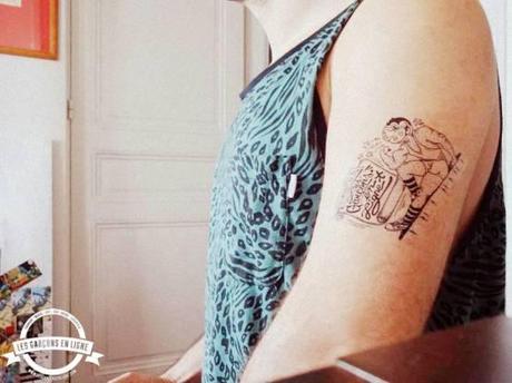 Tatouage Temporaire x Les Garçons en Ligne