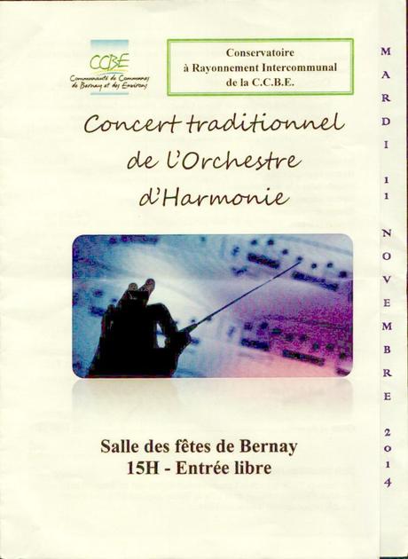 Concert du 11 novembre 2014 hommage à la 1er guerre mondial sur Bernay-radio.fr… Image_00001