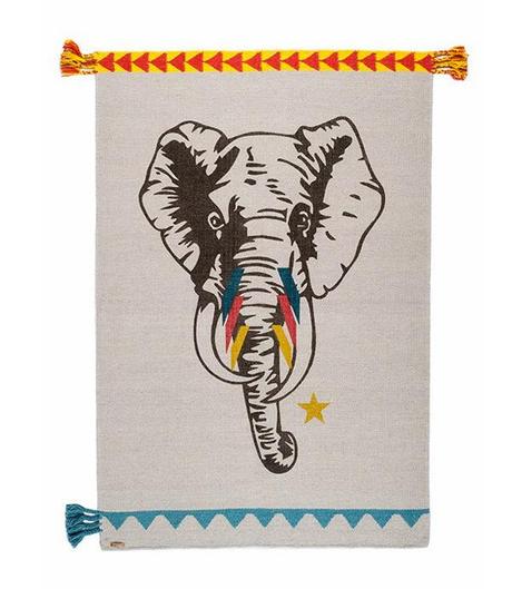 Varnassi elephant rug