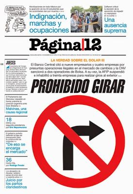 Grand nettoyage de printemps dans l'économie argentine [Actu]