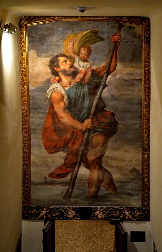San Cristoforo di Tiziano - Palais des Doges de venise
