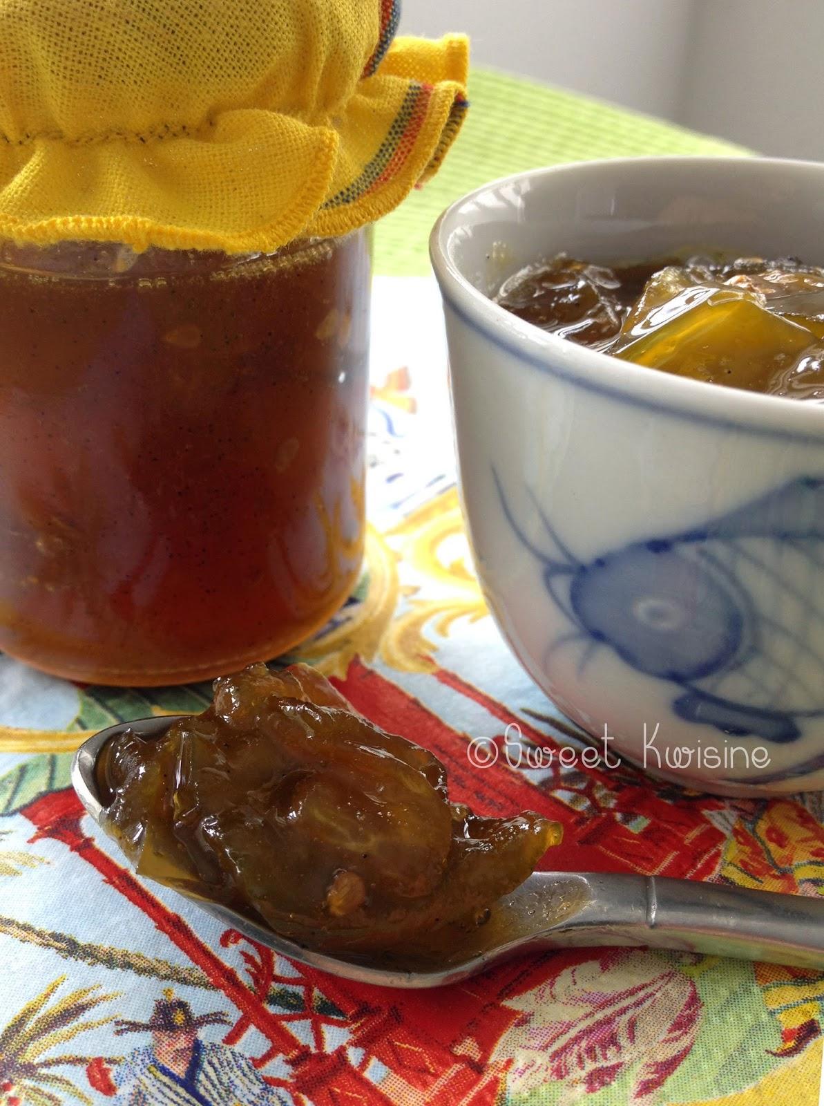 sweet kwisine, tomate, verte, confiture, vanille, légumes moches, 