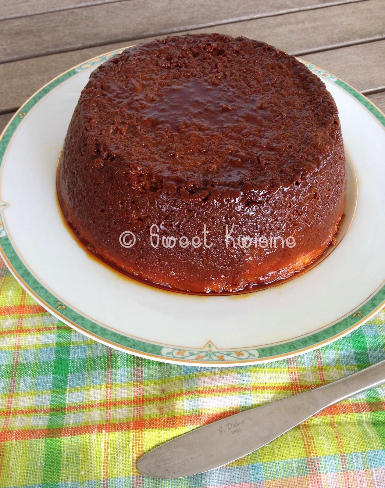 Martinique, cuisine antillaise, sweet kwisine, gateau, riz, riz au lait, caramel, rice pudding, cake, rhum, vanille, cannelle, plaisir d'enfance