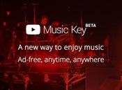Music Key, nouveau service musiques streaming YouTube