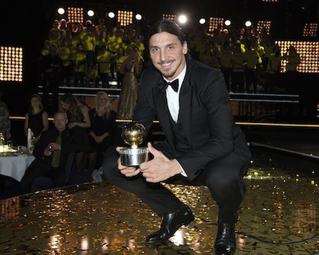Zlatan remporte le Ballon d’or…suédois