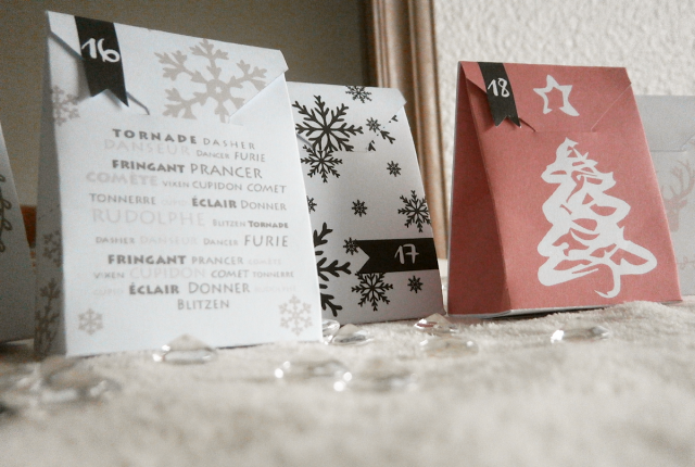 [DIY] MON CALENDRIER DE L'AVENT