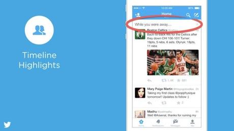 Les meilleurs moments que vous avez ratés sur Twitter Timelight Highlights 700x393 Twitter se redéfinit et s’éloigne de plus en plus des 140 caractères