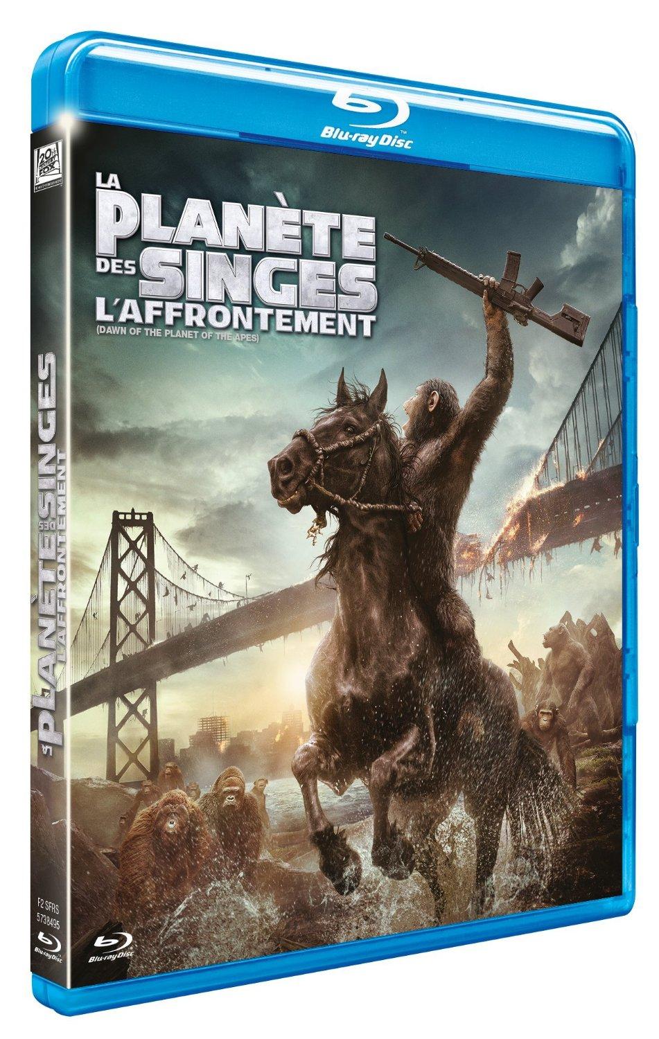 la planete des singes l affrontement bluray La Planète des singes : laffrontement en DVD & Blu ray [Concours Inside]