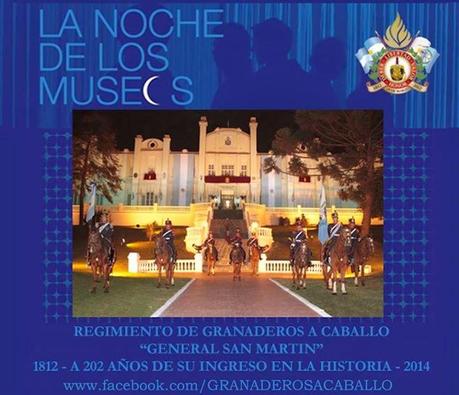 Le Museo del Regimiento de Granaderos a Caballo ouvre les portes de la caserne pour la nuit [à l'affiche]