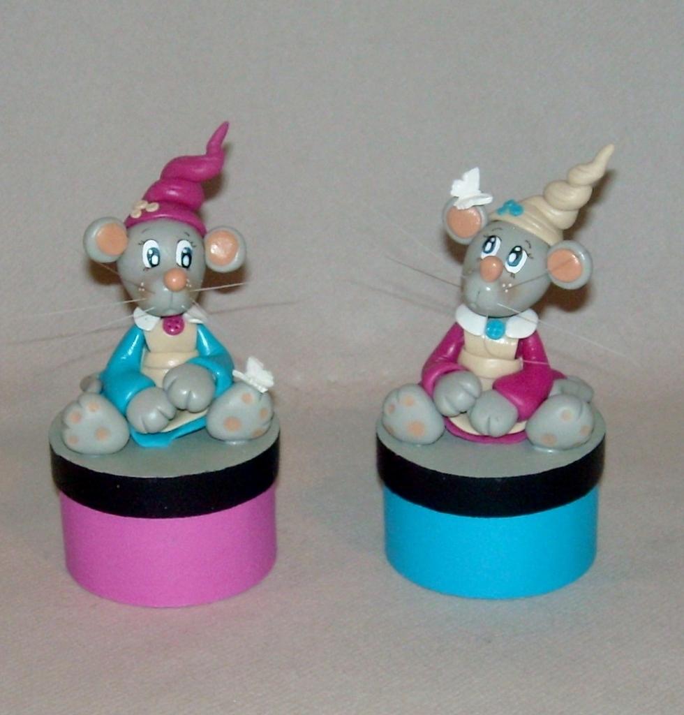 boites avec p'tite souris pour fille