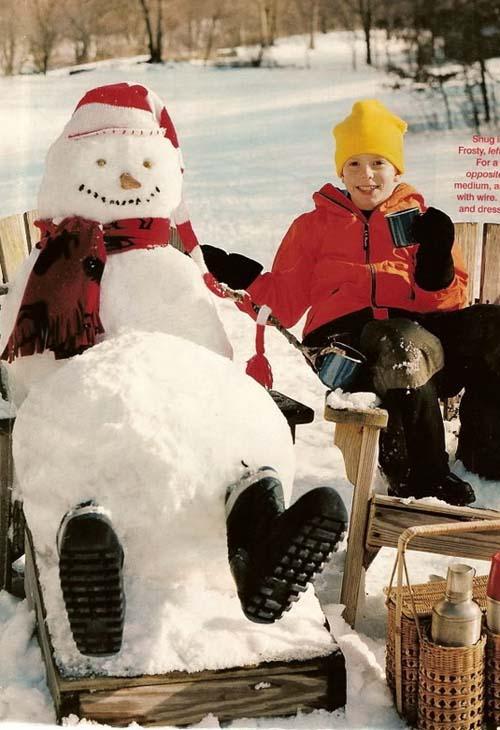 20 idées pour un bonhomme de neige original !