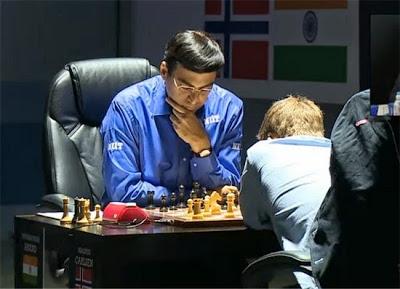 Partie 6 : Anand aurait pu gagner face à Magnus Carlsen au championnat du monde d'échecs 2014 © Chess & Strategy