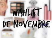 Wishlist novembre