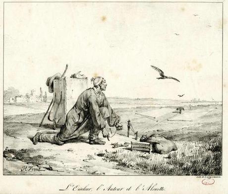 LOiseleur lAutour et lAlouette Horace Vernet