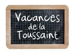Vacances de la Toussaint 2014