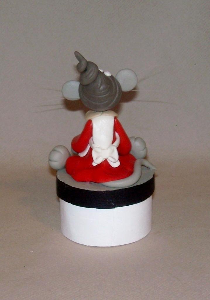 boite avec p'tite souris spécial Noël