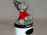 boite avec p'tite souris spécial Noël