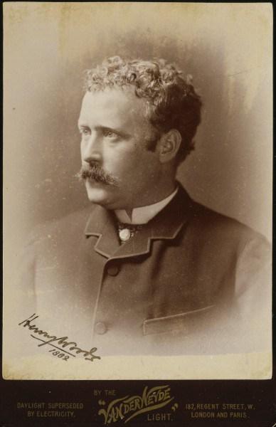 Henry Woods, vers 1882  - photo prise par John Marshall
