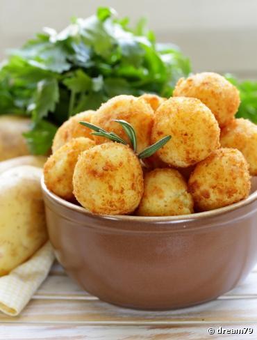 Croquettes de pommes de terre bio