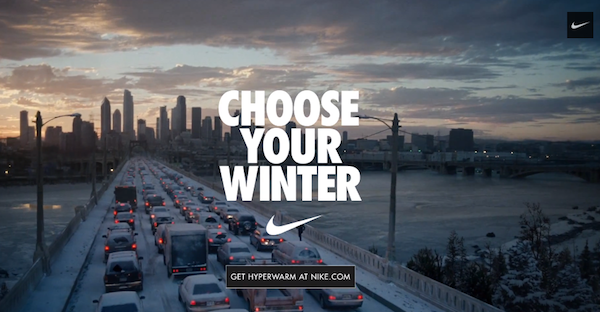 Nike n’a pas peur de l’hiver
